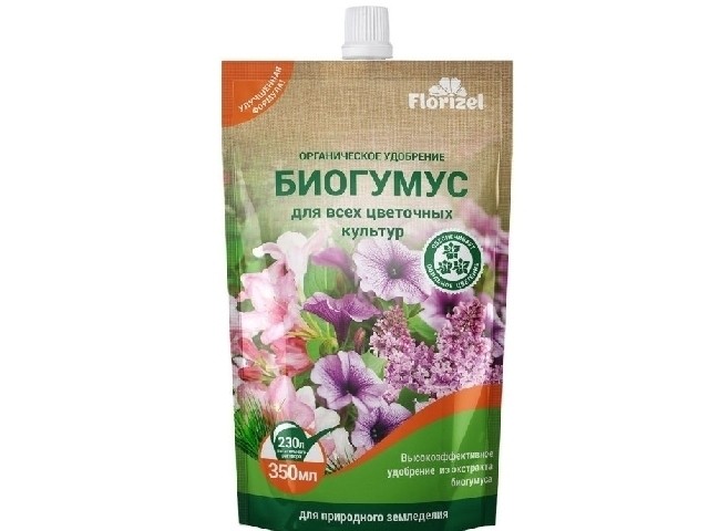 Florizel-Биогумус для всех цветочных культур 350 мл 
